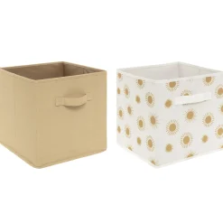ATMOSPHERA 2 bacs rangements enfant "Soleil" New
