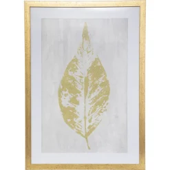 ATMOSPHERA Affiche encadrée "Feuille" New