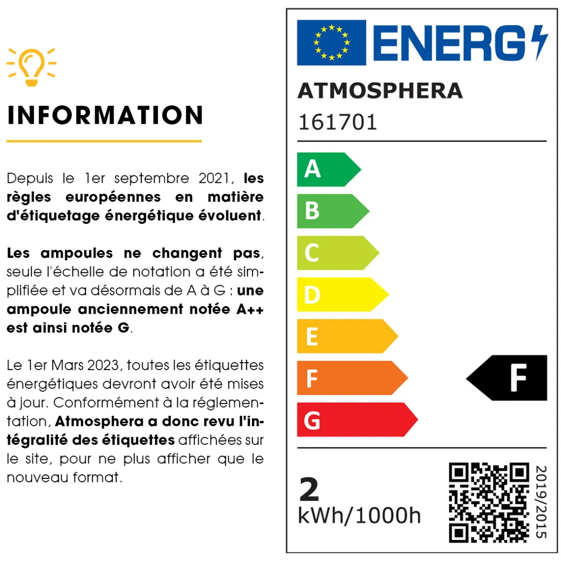 ATMOSPHERA Ampoule LED "Globe"