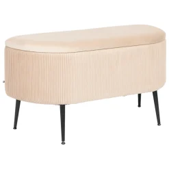 ATMOSPHERA Banc coffre velours "Solaro" Sale