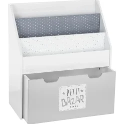 ATMOSPHERA Bibliothèque enfant à roulettes Discount
