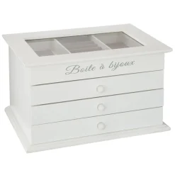ATMOSPHERA Boîte à bijoux3 tiroirs Discount