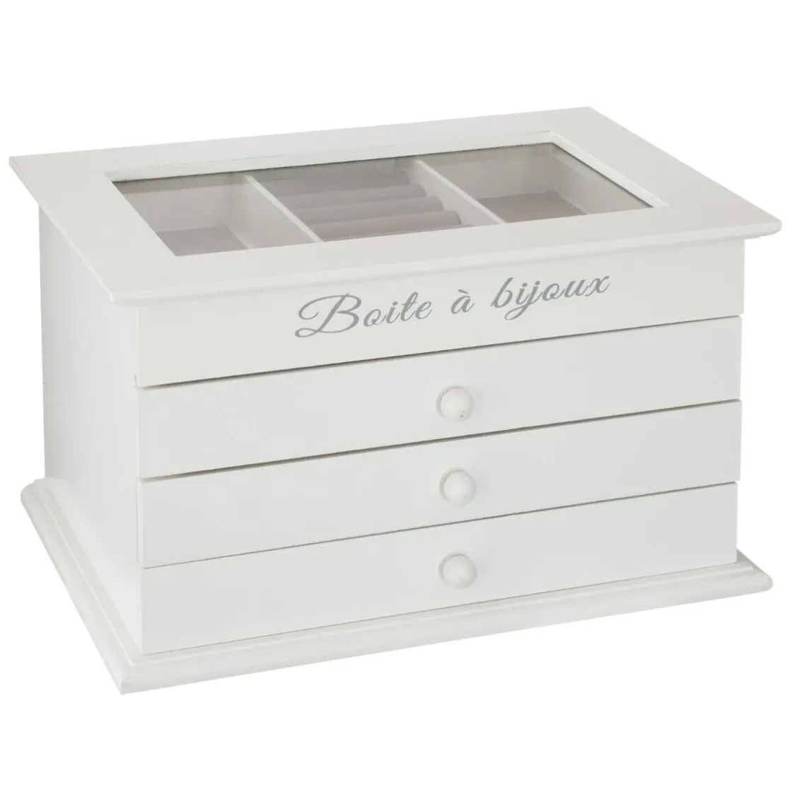 ATMOSPHERA Boîte à bijoux3 tiroirs Discount