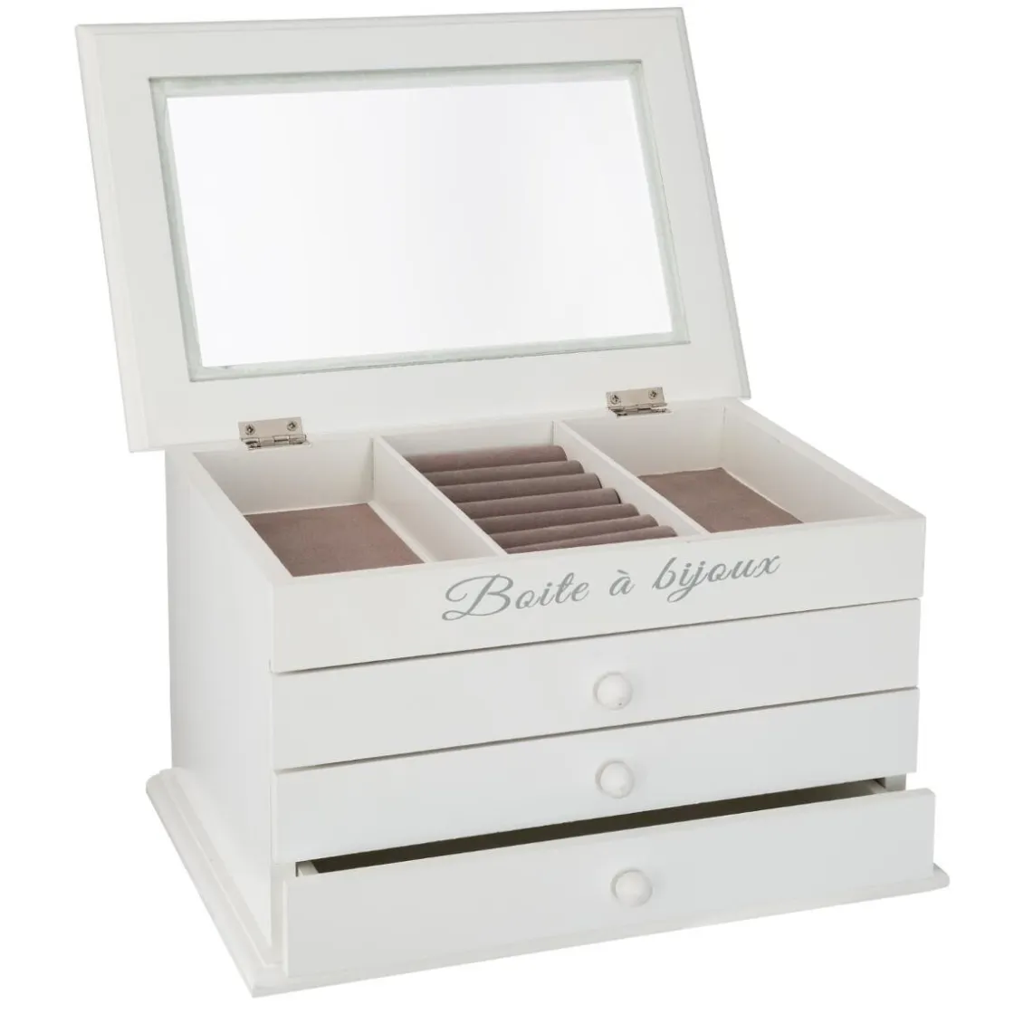 ATMOSPHERA Boîte à bijoux3 tiroirs Discount