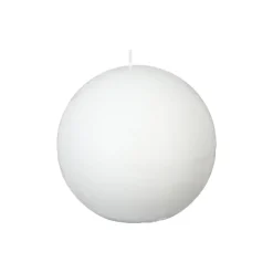 ATMOSPHERA Bougie boule rustique "Olia" Hot