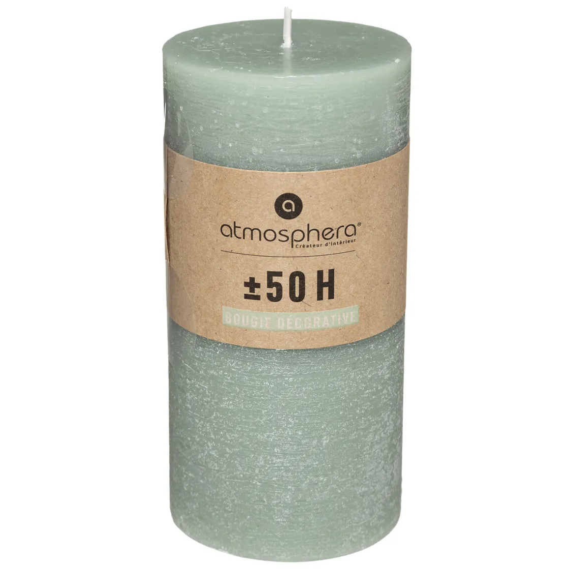 ATMOSPHERA Bougie rustique "Olia" Discount