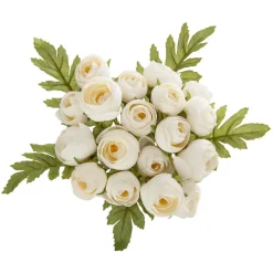 ATMOSPHERA Bouquet de 18 mini camélias artificiels Sale