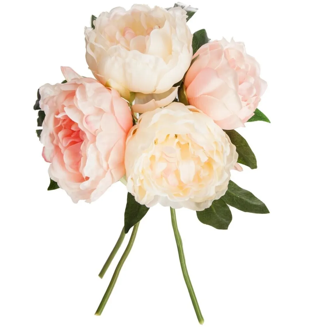 ATMOSPHERA Bouquet de 4 pivoines articielles New