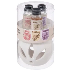 ATMOSPHERA Brûle-parfum avec 3 huiles Discount