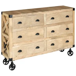 ATMOSPHERA Buffet 6 tiroirs "Silas" Sale
