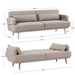 ATMOSPHERA Canapé convertible 