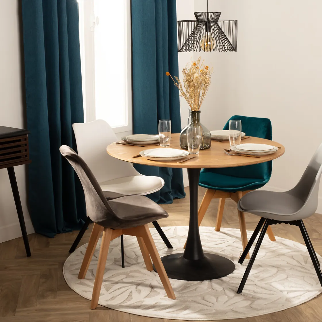 ATMOSPHERA Chaise "Baya", pieds hêtre New