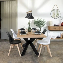 ATMOSPHERA Chaise "Baya", pieds hêtre Clearance
