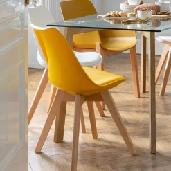 ATMOSPHERA Chaise "Baya", pieds hêtre Sale