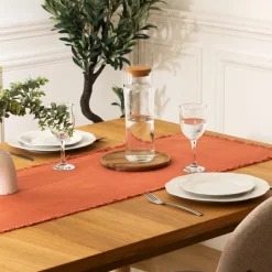 ATMOSPHERA Chemin de table "Maha", coton Outlet