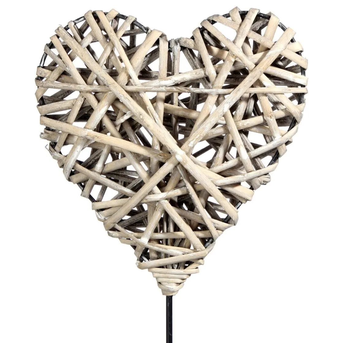 ATMOSPHERA Coeur à poser, osier et métal Outlet