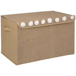 ATMOSPHERA Coffre enfant pompons Sale