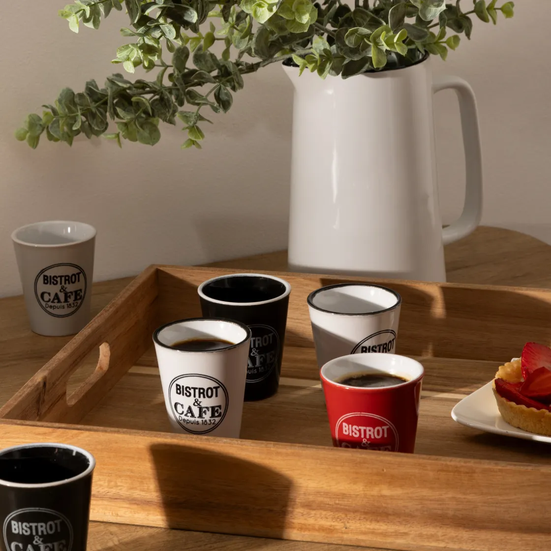 ATMOSPHERA Coffret 6 tasses "Bistrot" Clearance