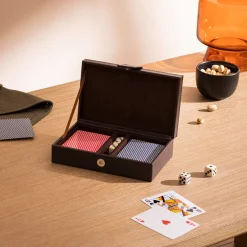 ATMOSPHERA Coffret jeu de cartes "Jule" New