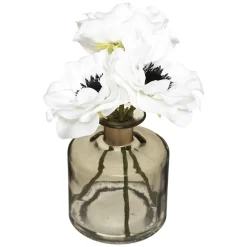 ATMOSPHERA Composition anémone artificielle avec vase Outlet