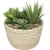 ATMOSPHERA Composition florale artificielle Sale