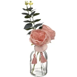 ATMOSPHERA Composition florale, vase 