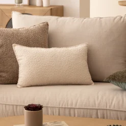 ATMOSPHERA Coussin bouclette "Soana" Hot