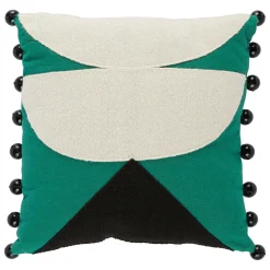 ATMOSPHERA Coussin brodé "Malakite" Outlet