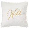 ATMOSPHERA Coussin brodé "Wild" Discount