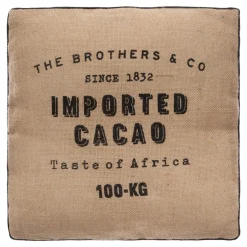 ATMOSPHERA Coussin de sol "Cacao" Sale