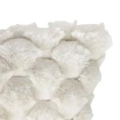 ATMOSPHERA Coussin fourrure