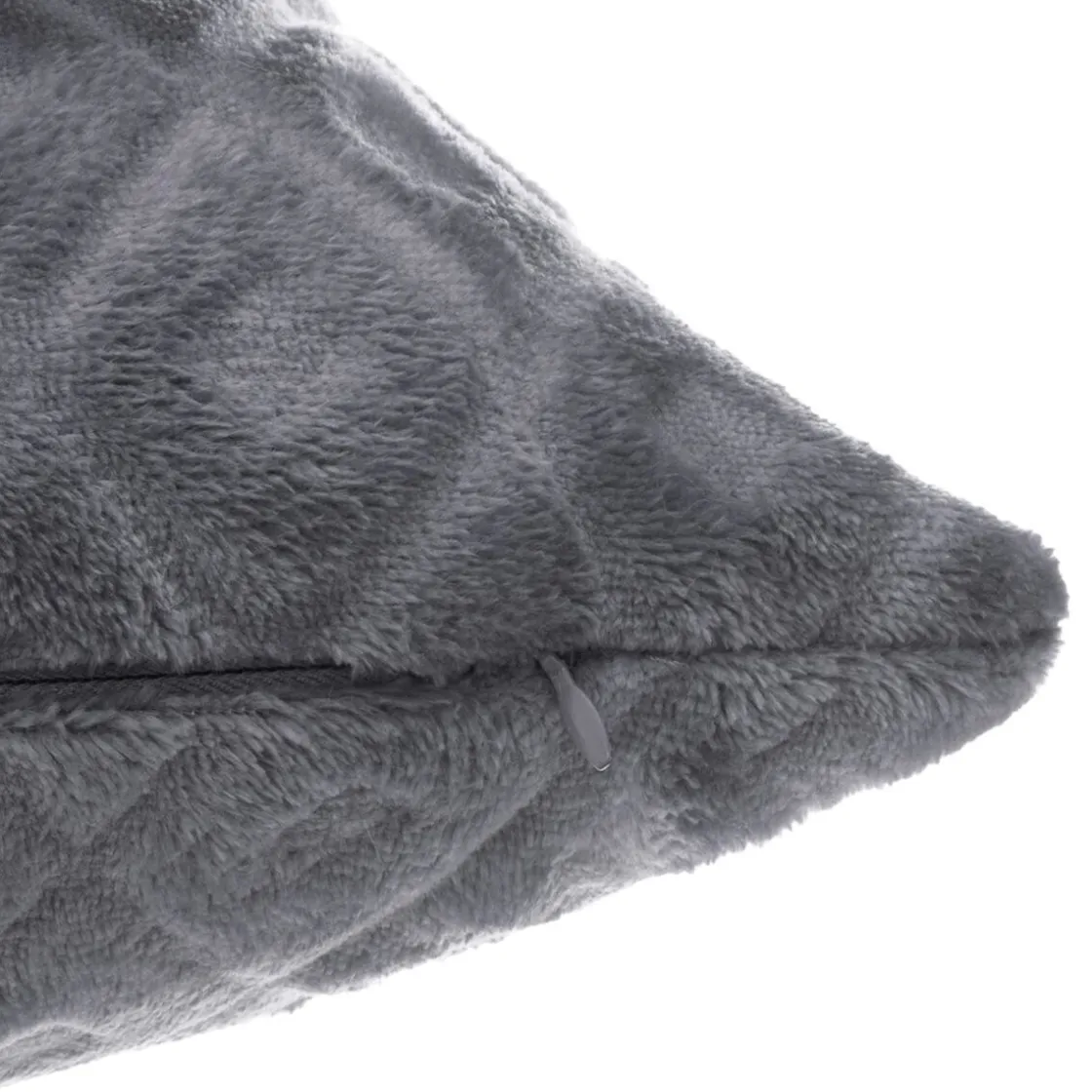 ATMOSPHERA Coussin losanges, flanelle Discount