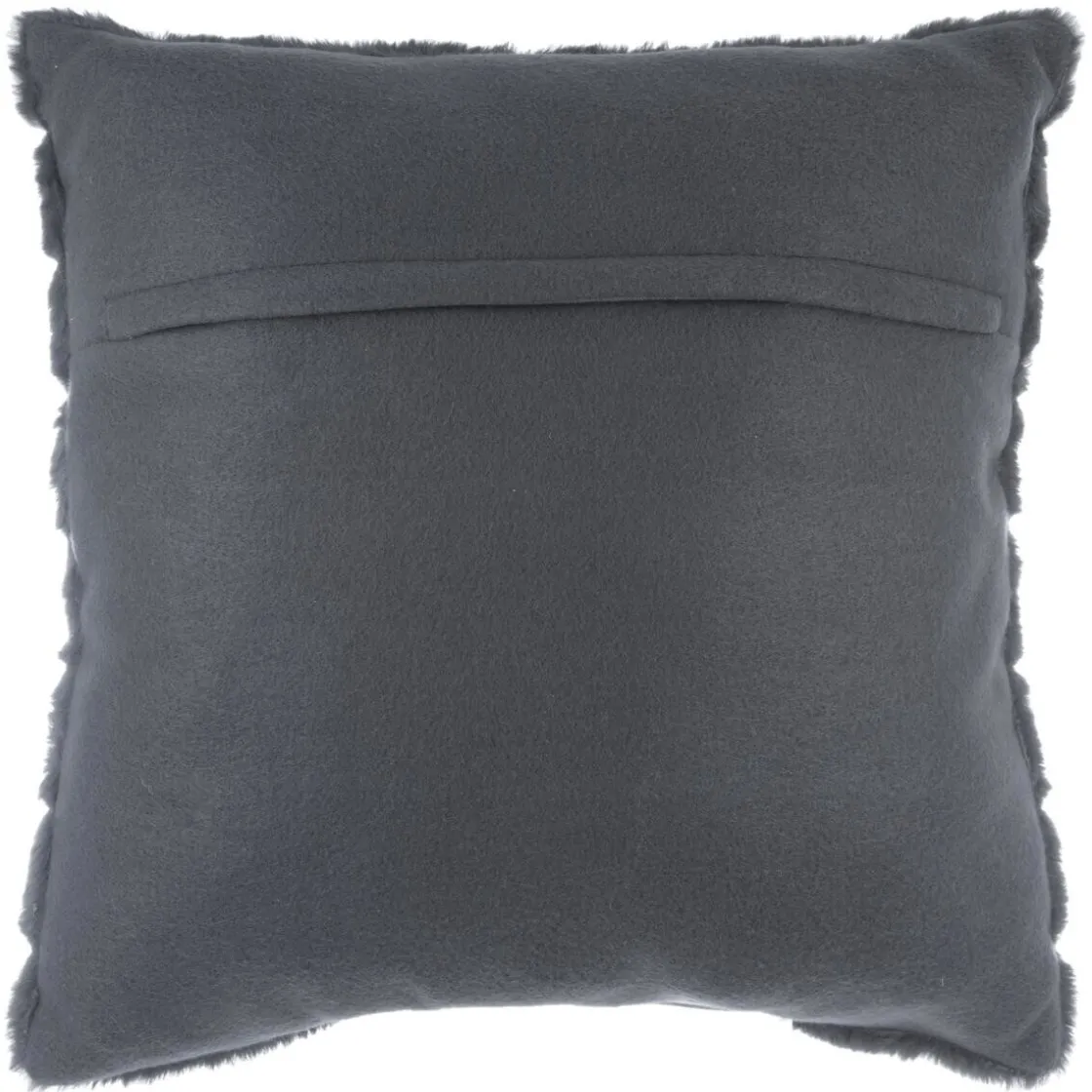 ATMOSPHERA Coussin "Manoir", fausse fourrure Clearance