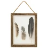 ATMOSPHERA Déco murale bombée plume "Jonas" New