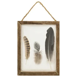ATMOSPHERA Déco murale bombée plume "Jonas" New