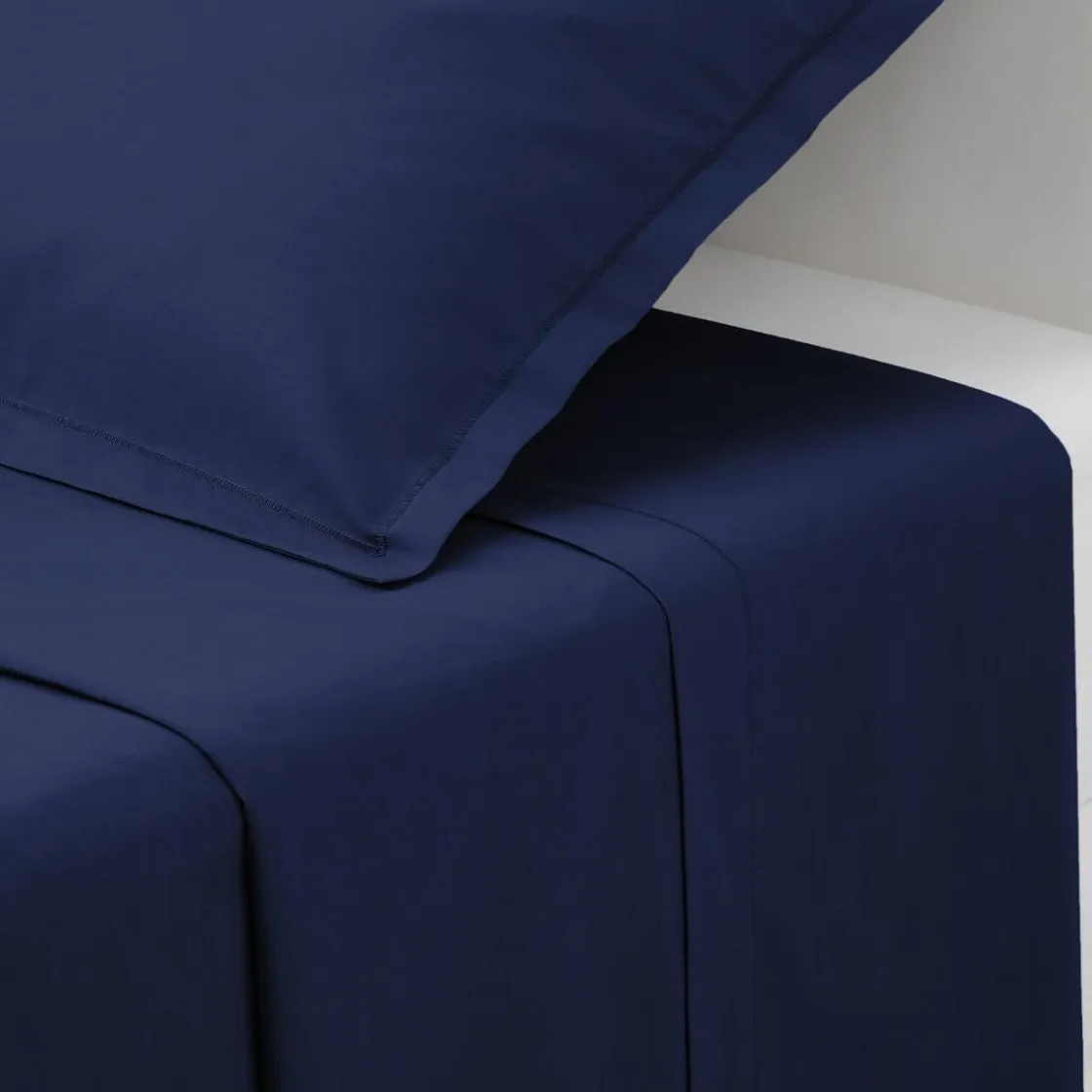 ATMOSPHERA Drap plat en coton Sale