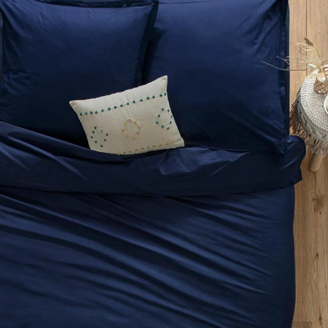ATMOSPHERA Drap plat en coton Sale