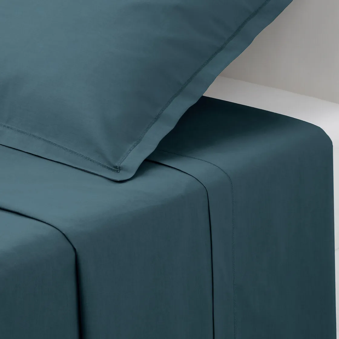ATMOSPHERA Drap plat en coton Sale