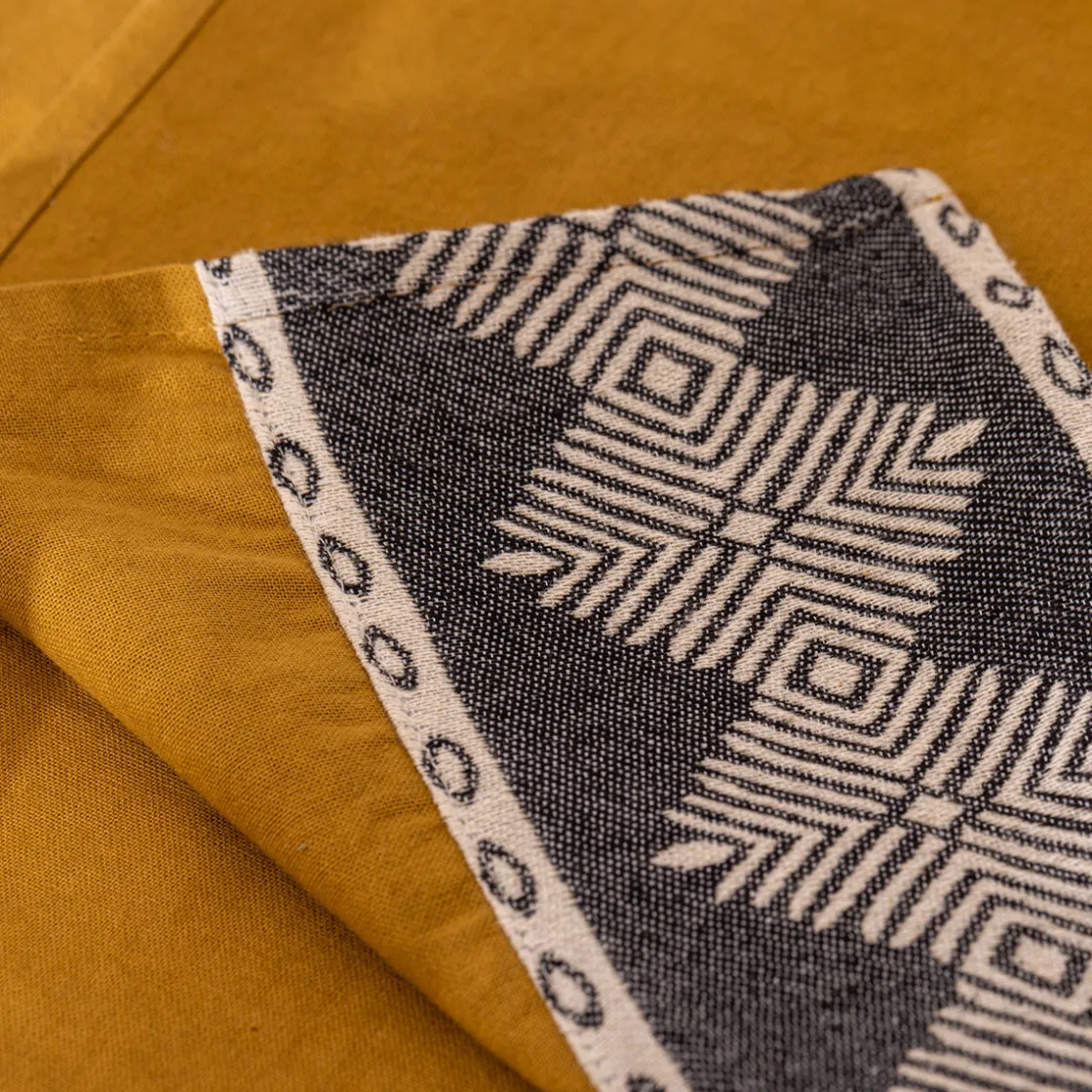 ATMOSPHERA Ensemble nappe et 6 serviettes "Inuit", coton