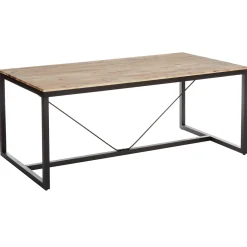 ATMOSPHERA Ensemble table à manger "Edena" + 2 bancs "Edena" Hot