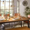 ATMOSPHERA Ensemble table à manger "Edena" + 4 chaises "Dario" Discount