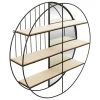 ATMOSPHERA Etagère murale avec miroir "Zina" New