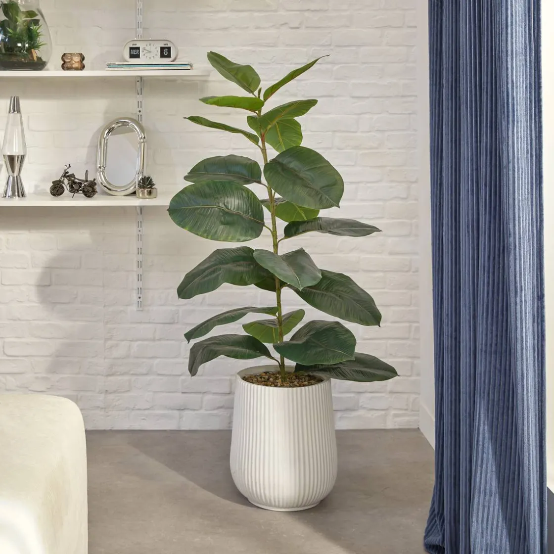 ATMOSPHERA Ficus artificiel en pot "Sky" Discount