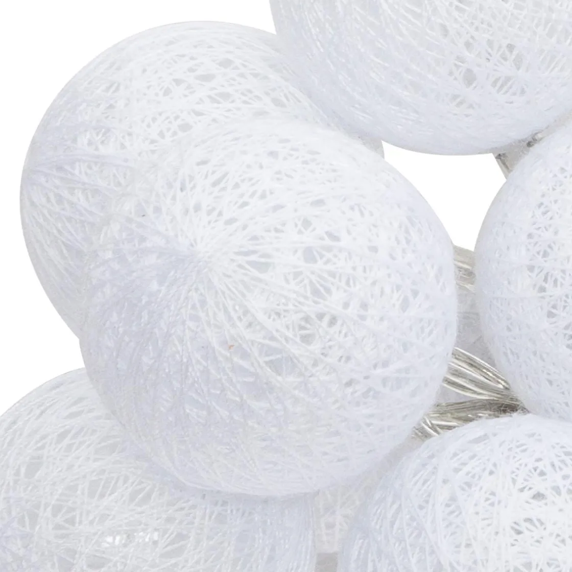 ATMOSPHERA Guirlande LED 10 boules, pile
