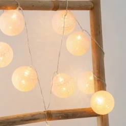 ATMOSPHERA Guirlande LED 10 boules, pile Clearance