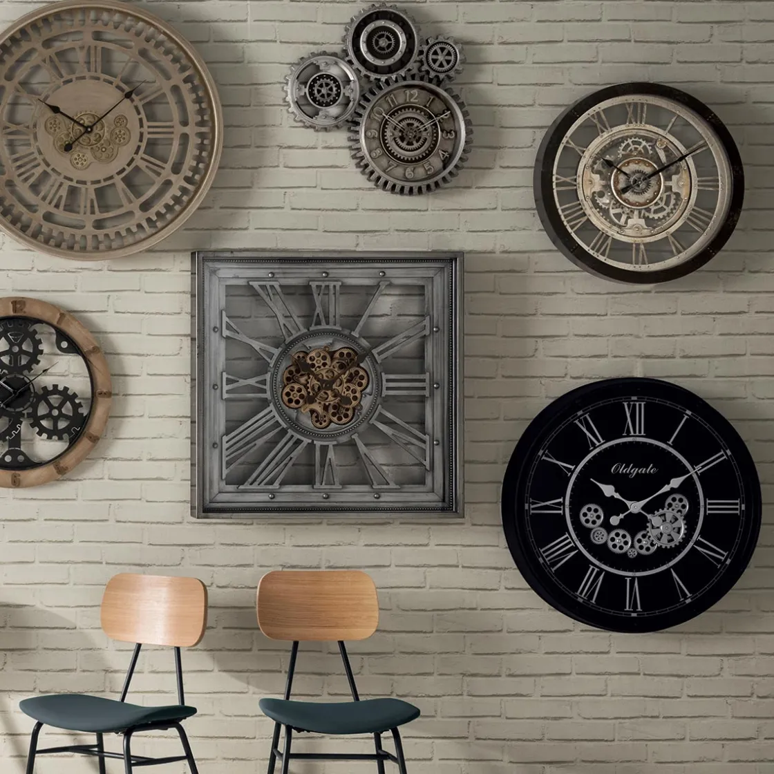 ATMOSPHERA Horloge mécanique "Ivy" Clearance
