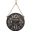 ATMOSPHERA Horloge métal New