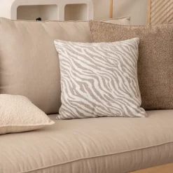ATMOSPHERA Housse de coussin "Jeni", chenille Best