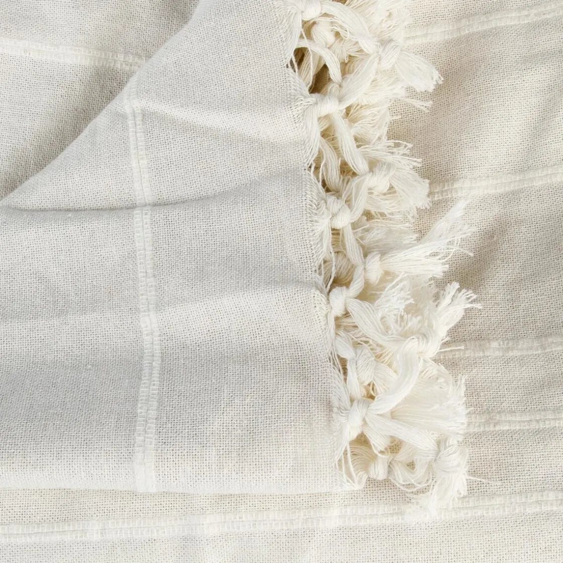 ATMOSPHERA Jeté de lit, coton Discount