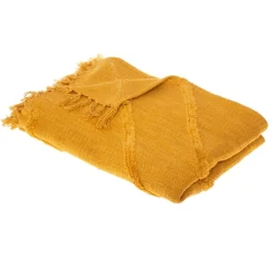 ATMOSPHERA Jeté de lit "Inca", coton tufté Discount